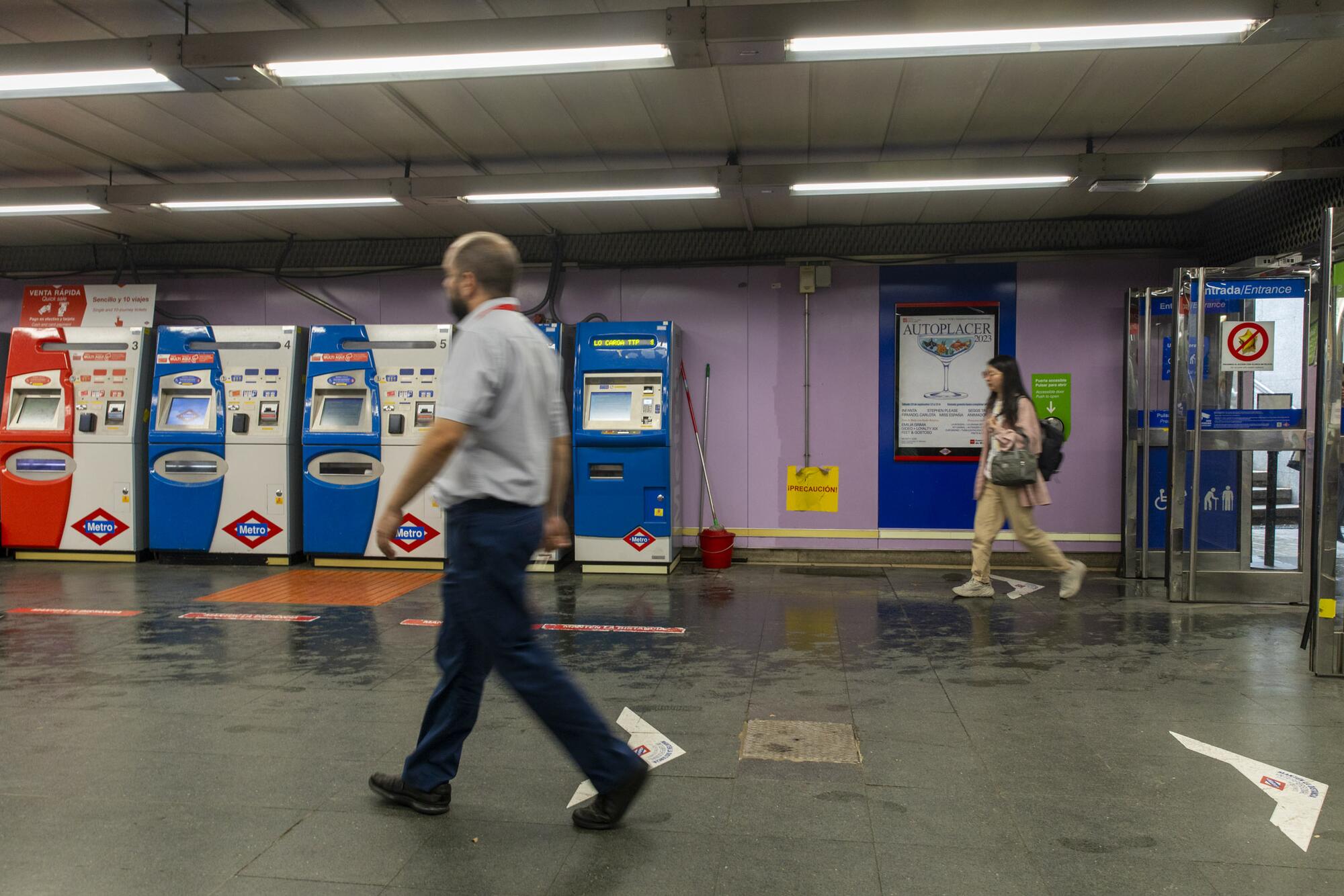 Metro máquinas expendedoras